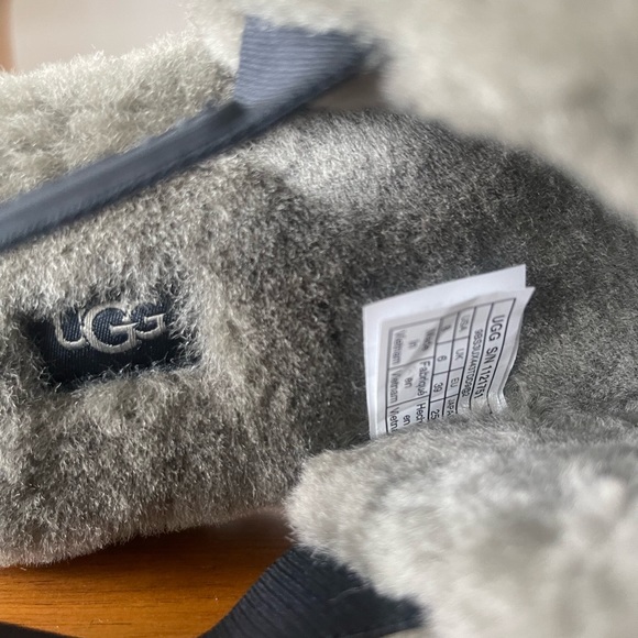 NIB Ugg Super Fluff Slingback Slippers SOLD OUT Size 8 - Picture 9 of 14